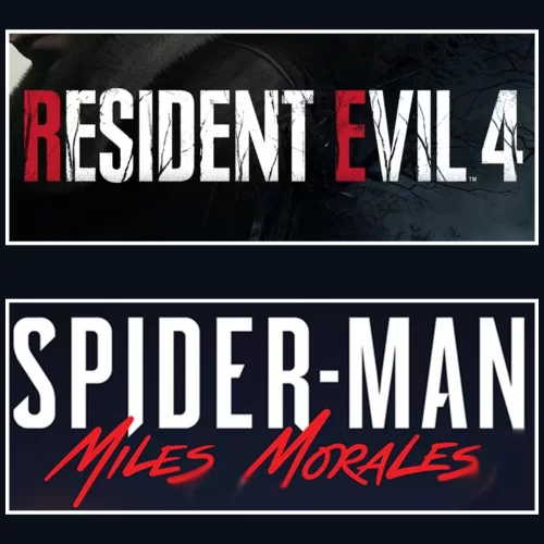 Resident Evil 4 Remake +SpiderMan Miles Morales